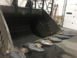 Welding and fabrication work in the Shustack's shop